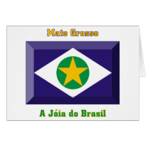 Mato Grosso Flag Gem cards