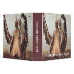 Mato-Tope, A Mandan Chief Portrait by Karl Bodmer Vinyl Binder