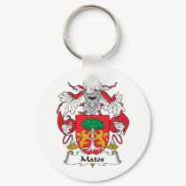 Matos Family Crest keychains by coatsofarms Matos Family Crest keychains