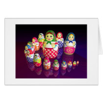 Matreshka cards by Gena Matreshka cards