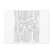 Matrix Pad - Controller Gamer Video Games Gaming postcards by CasuallyHardcore Matrix Pad - Controller Gamer Video Games Gaming postcards