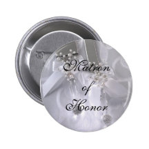 Matron of Honor Button