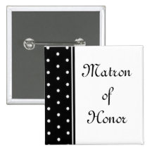 Matron of Honor Buttons