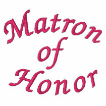 Matron of Honor embroidered shirts