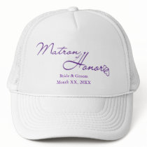 Matron of Honor hats