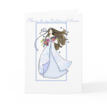 Matron of Honor Invitation cards
