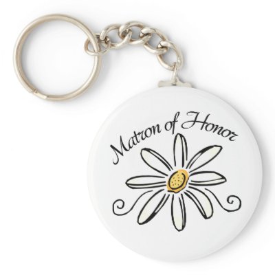 Matron of Honor Keychains