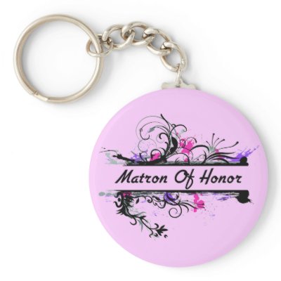 Matron Of Honor Key Chains