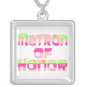 Matron of Honor jewellery
