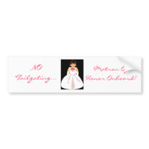 "Matron Of Honor Onboard III" Bumper bumper stickers by Yve_13 "Matron Of Honor Onboard III" Bumper bumper stickers