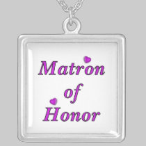 Matron of Honor Simply Love necklaces