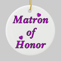 Matron of Honor Simply Love ornaments