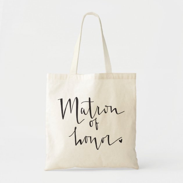 Matron of Honor Tote Budget Tote Bag