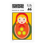 Matroyshka Russian Nesting Dolls stamps