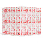 Matryoshka Babushka 3 Ring Binder