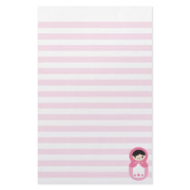 Matryoshka - Bubblegum Pink Stationery