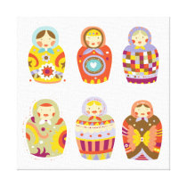 Matryoshka canvas prints