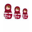 Matryoshka Christmas Hoody Long Sleeve (Fitted) t-shirts