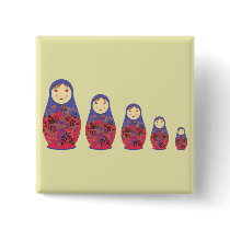 Matryoshka Doll ~ Russian Nesting / Babushka Buttons