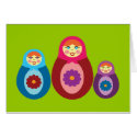 Matryoshka Dolls cards