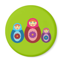 Matryoshka Dolls magnets by toxiferous Matryoshka Dolls magnets