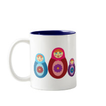 Matryoshka Dolls Coffee Mug