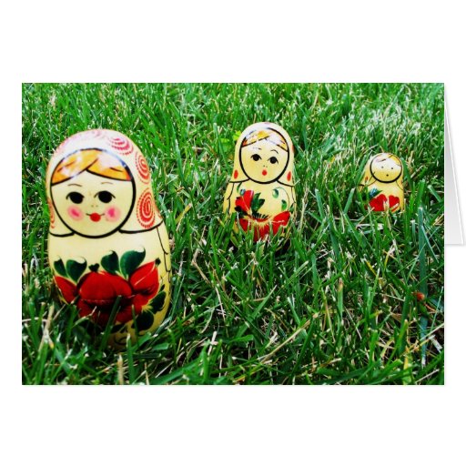 Matryoshka Greeting Cards