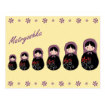 Matryoshka Postcard