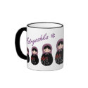 Matryoshka Ringer Mug by Princess_Monkey Matryoshka Ringer Mug