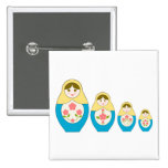 Matryoshka Russian Nesting Dolls Pins