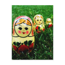 Matryoshka Ukrainian Folk Art postcards