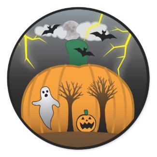 Mat's Halloween Sticker sticker