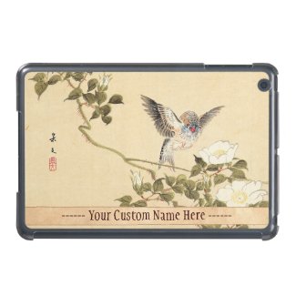 Matsumoto Keibun Bird and Flower Album Zebra Finch iPad Mini Cover