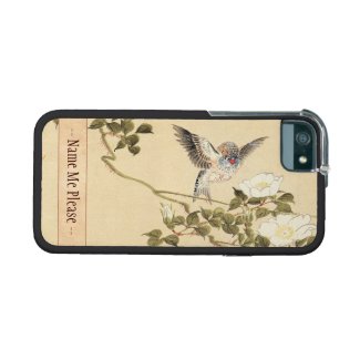 Matsumoto Keibun Bird and Flower Album Zebra Finch iPhone 5 Cases
