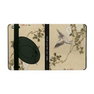 Matsumoto Keibun Bird and Flower Album Zebra Finch iPad Folio Cases