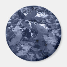 Matsuyama castle and flower and invitation cat refrigerator magnet