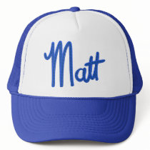 Matt hats by TDSwhite Matt hats
