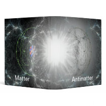 Matter / antimatter reaction vinyl binders