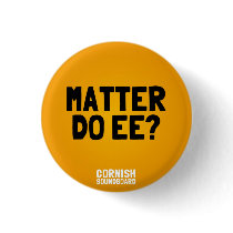 Matter Do Ee? A Cornish Soundboard Badge Pinback Buttons