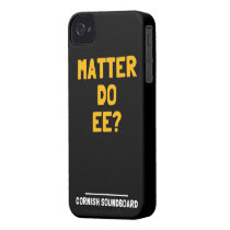 Matter Do Ee? A Cornish Soundboard Case Iphone 4 Case-mate Cases