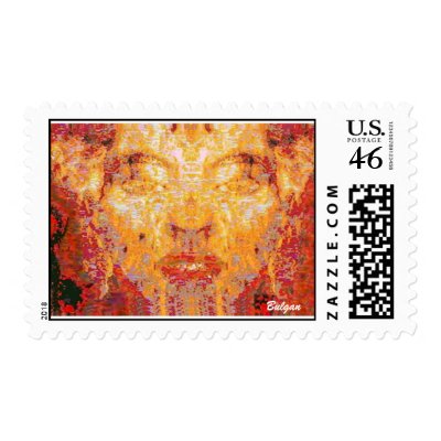 MATTER DOESN'T MATTER POSTAGE STAMPS by bulgan_lumini