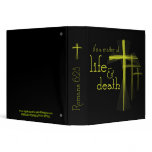 Matter of Life & Death Christian school binder