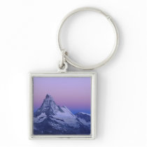 Matterhorn at dawn, Zermatt, Swiss Alps, Key Chain