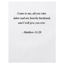 MATTHEW 11:28 flyers by Christianity MATTHEW 11:28 flyers