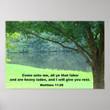 Matthew 11:28 posters