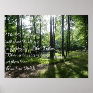 Matthew 13 Poster