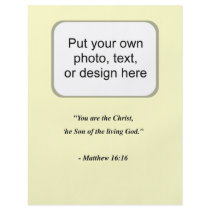 MATTHEW 16:16 FULL COLOR FLYER