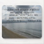 Matthew 17:20 - Motivational Inspirational Quote Mouse Mats