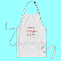 Matthew 1: 21 aprons by Artists4God Matthew 1: 21 aprons