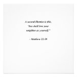MATTHEW 22:39 INVITATIONS